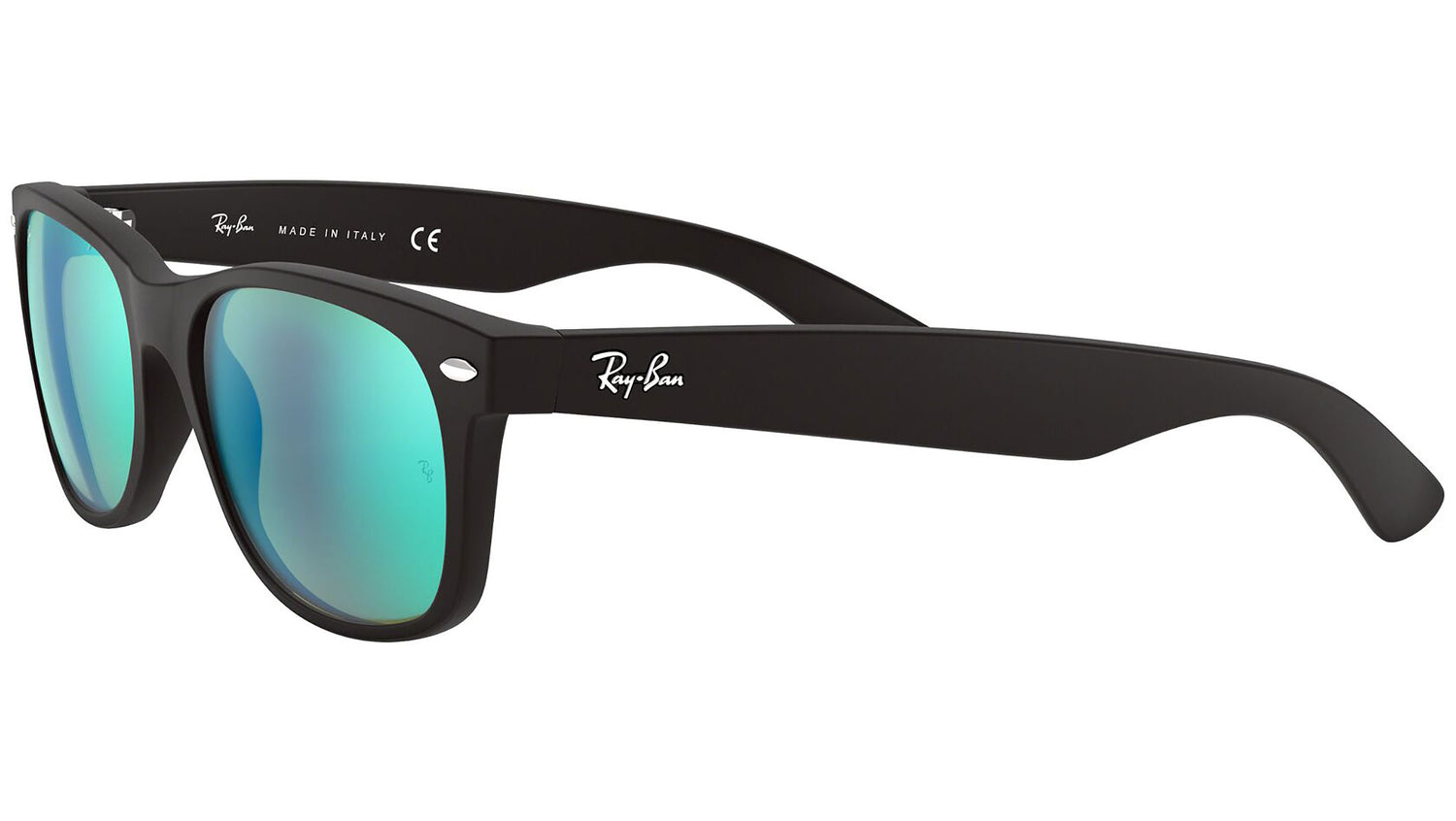 New Wayfarer Flash RB2132 rubber black grey