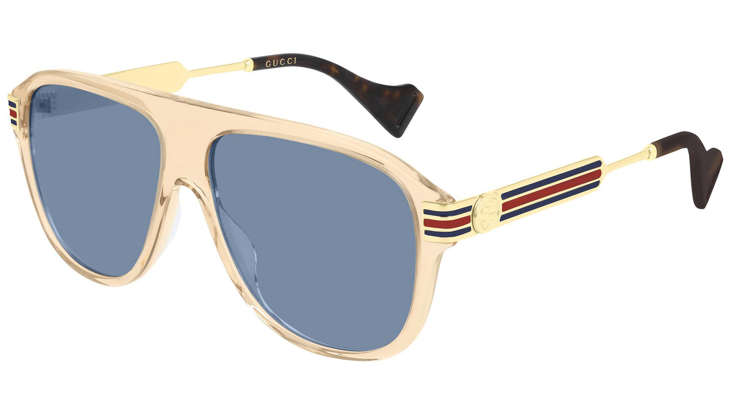 GG0587S transparent brown and grey