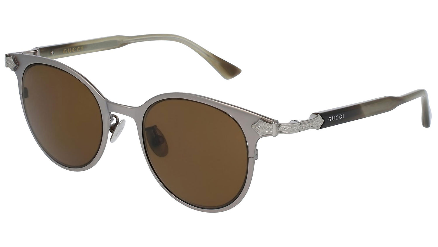 GG0068S matte ruthenium and brown smoke