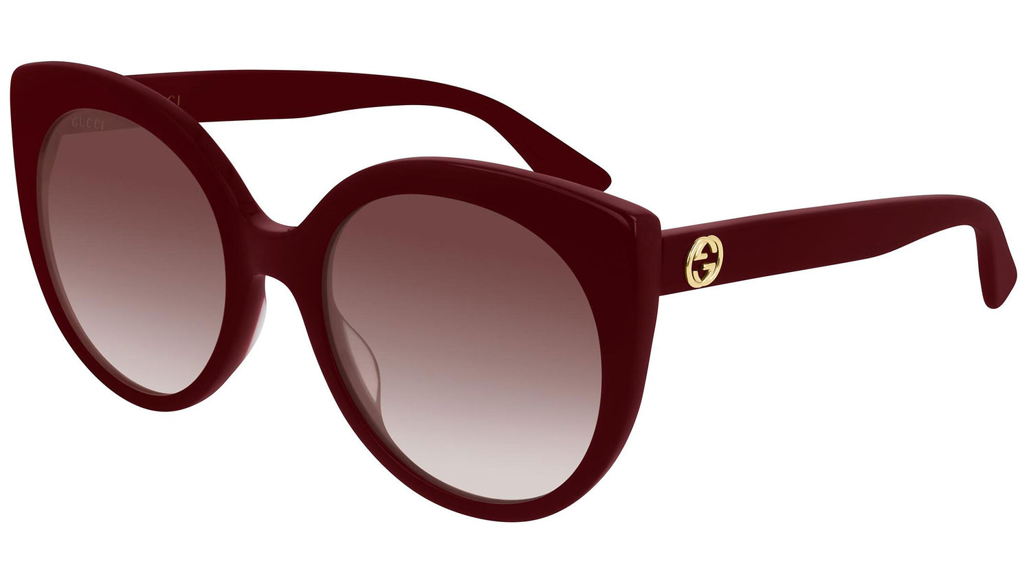 GG0325S shiny burgundy and burgundy
