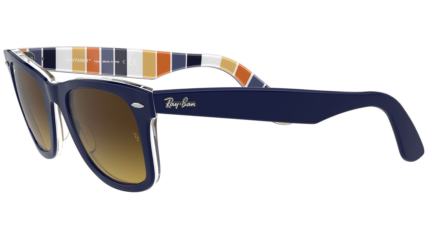 Original Wayfarer Color Mix RB2140 blue on stripes