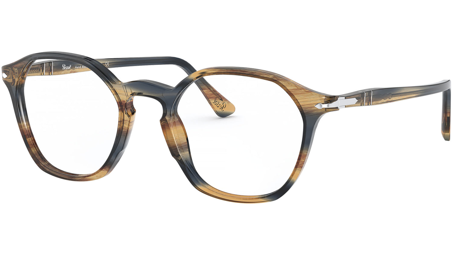 PO3238V striped brown and grey