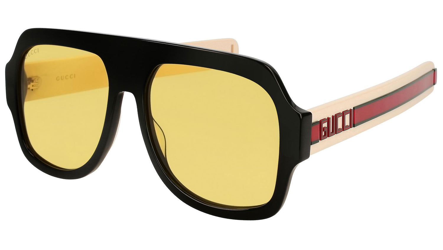 GG0255S shiny black and yellow