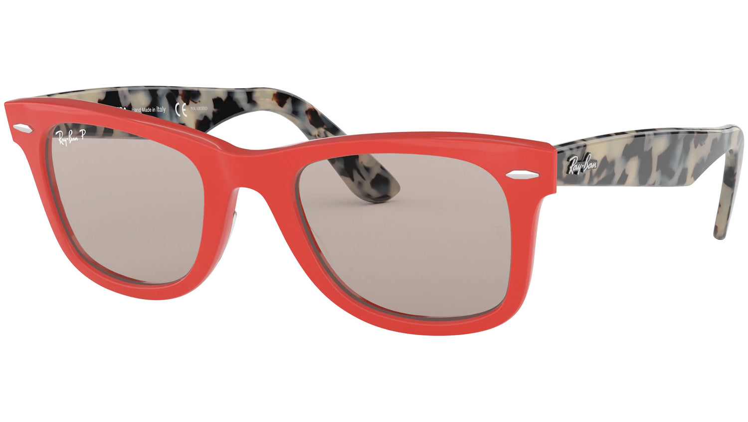 Wayfarer RB2140 1243P2 red
