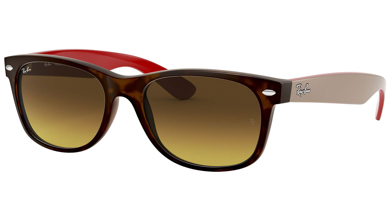 New Wayfarer Bicolor RB2132 tortoise gradient