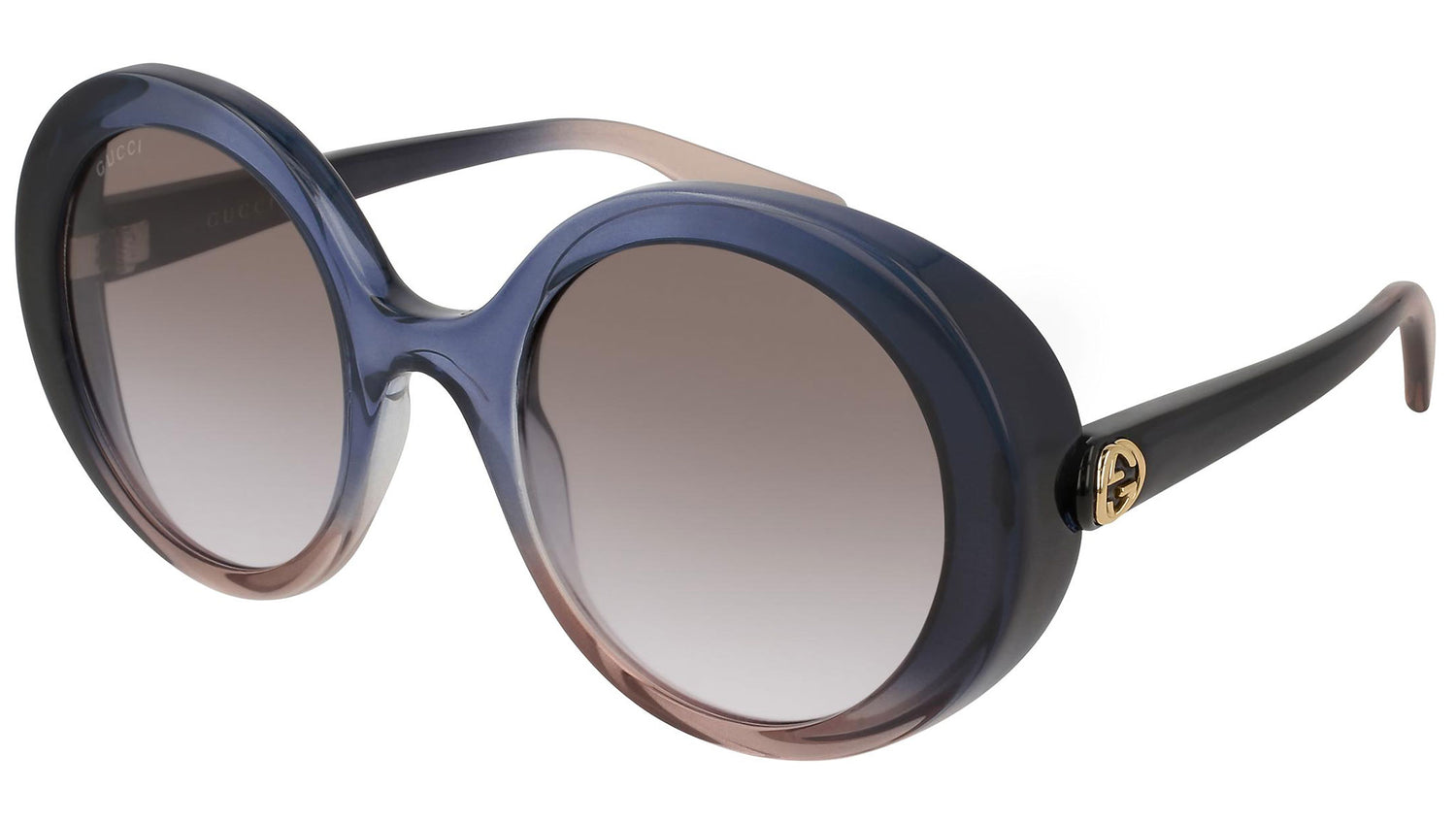 GG0367S pink blue and double brown/liliac