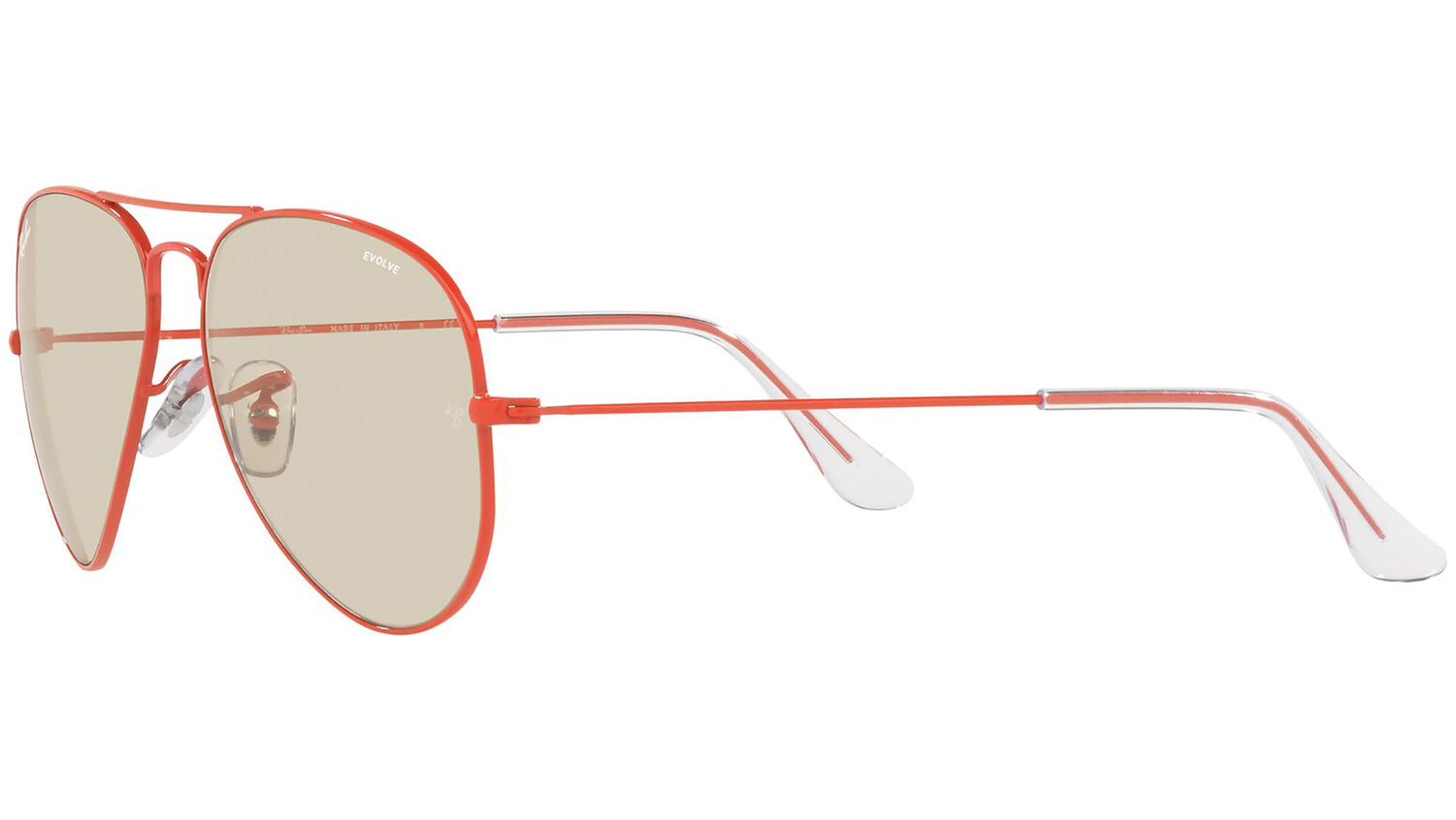 Aviator Solid Evolve RB3025 9221T2 Red Brown