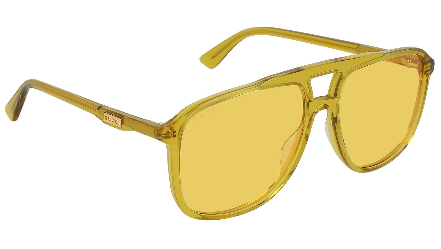 GG0262S transparent yellow and yellow