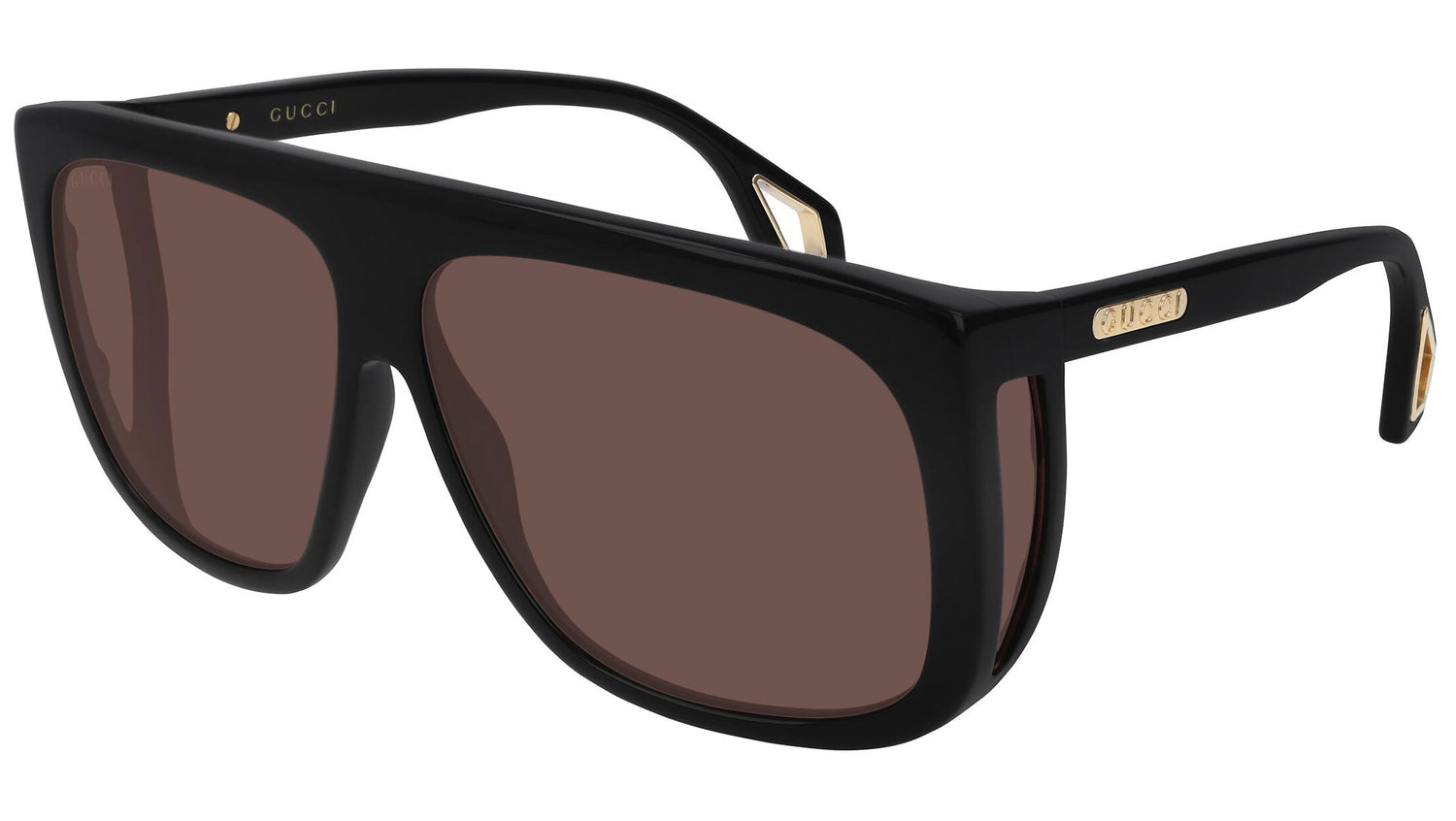 GG0467S shiny black and brick