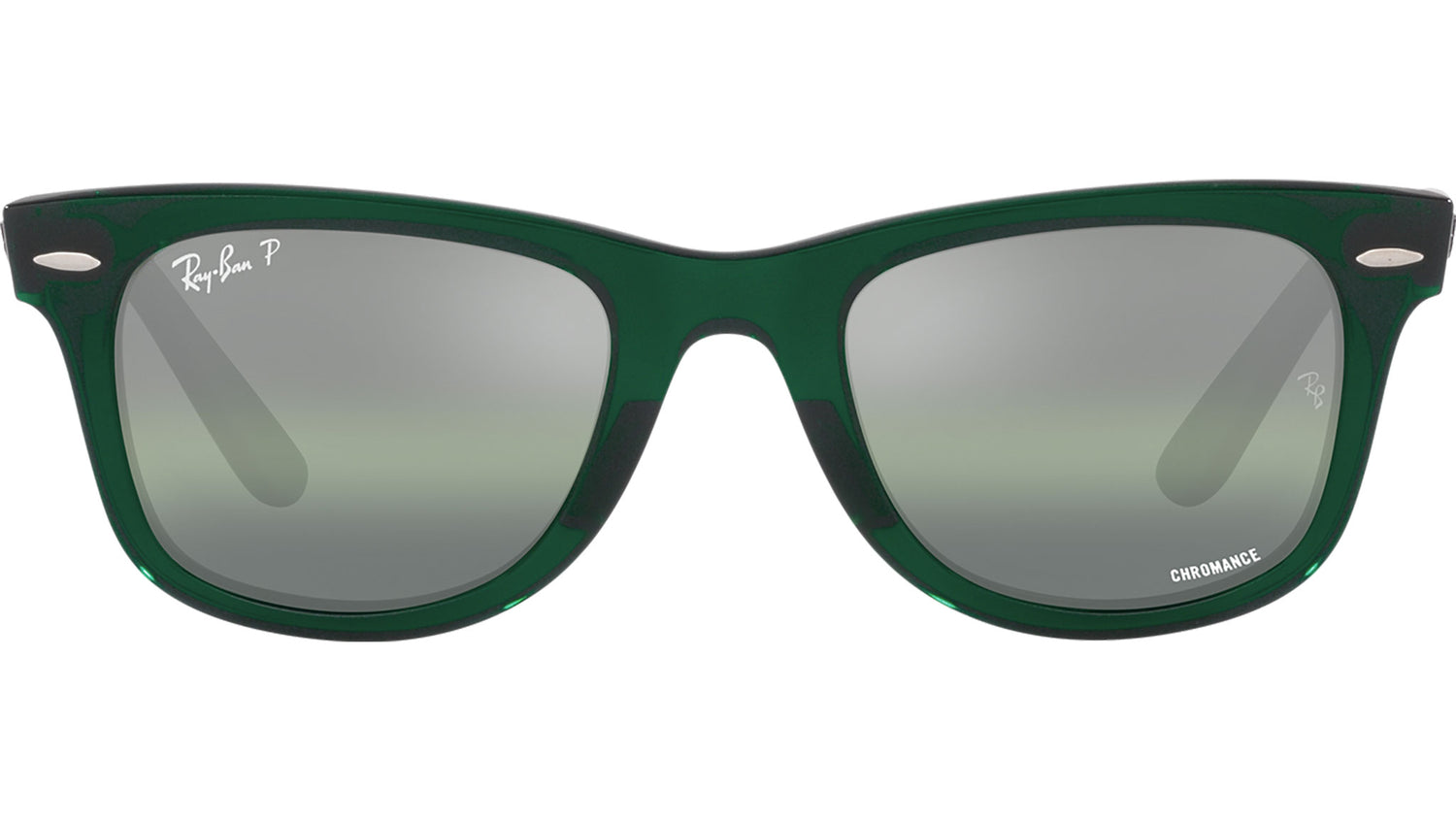 Wayfarer RB2140 6615G4 transparent green