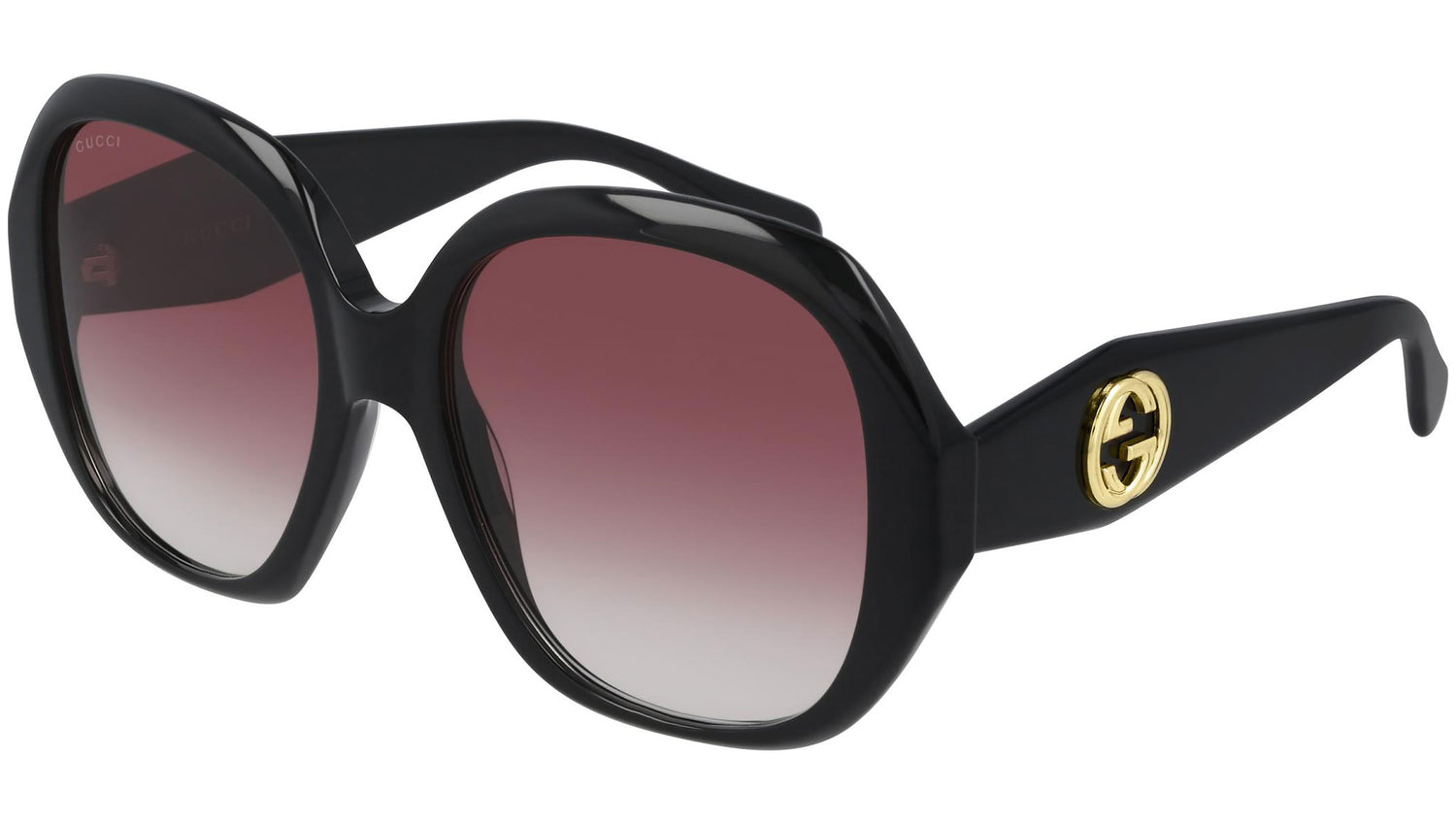 GG0796S 002 Black Red