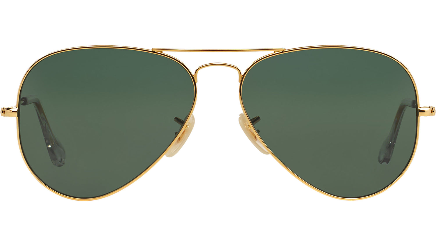 Aviator Solid Gold RB3025K 160/N5 Gold Green