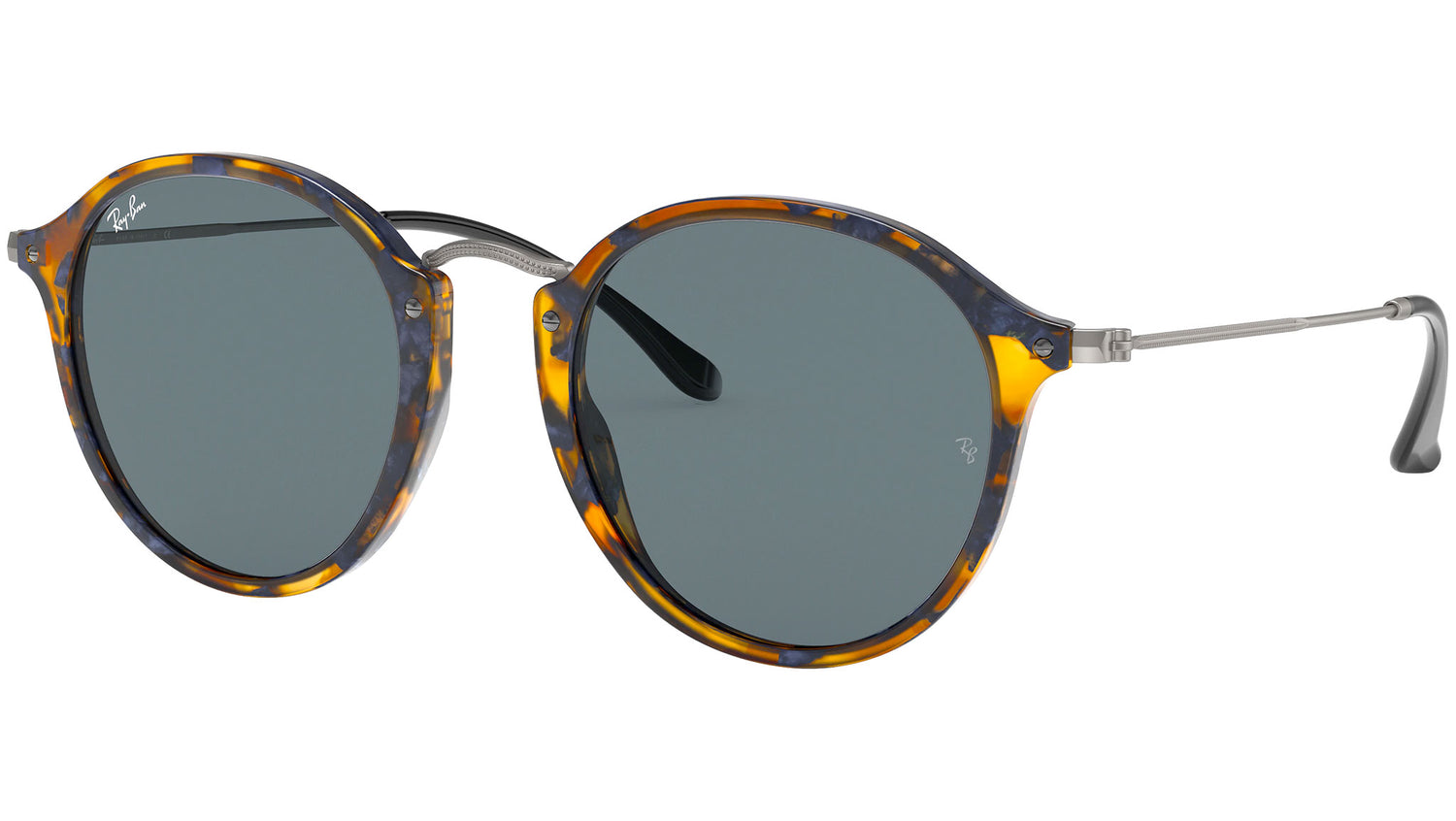 Round RB2447 1158R5 spotted blue havana