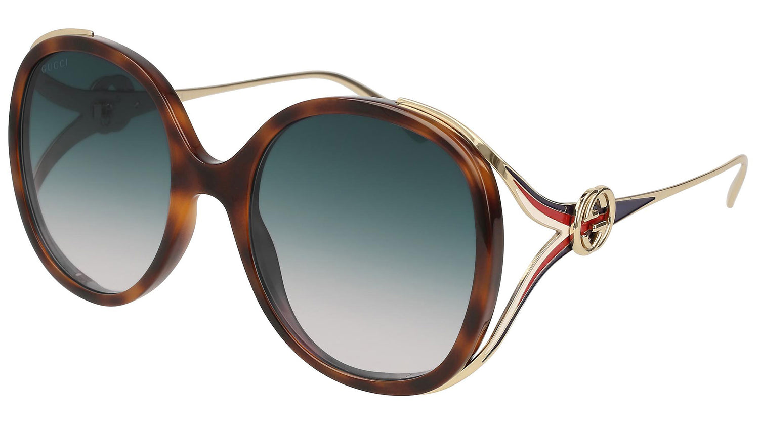 GG0226S shiny tortoise and grey