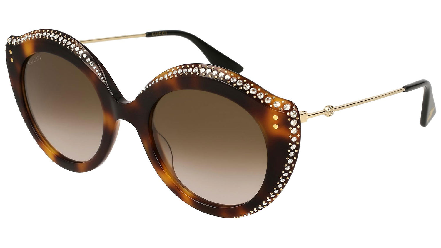 GG0214S shiny tortoise and brown