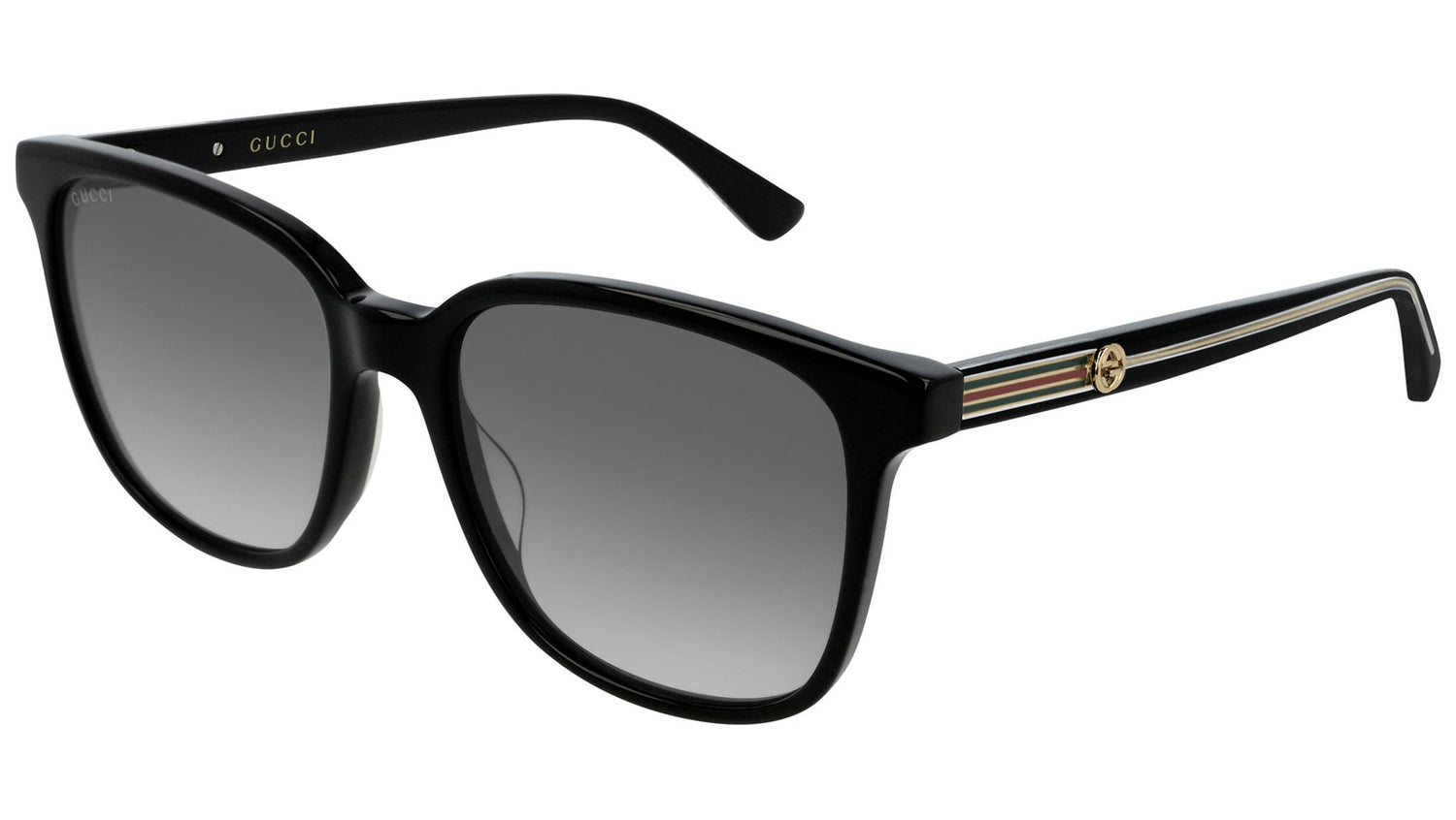 GG0376S shiny black and grey
