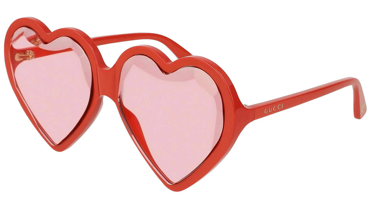 GG0360S shiny red and light pink