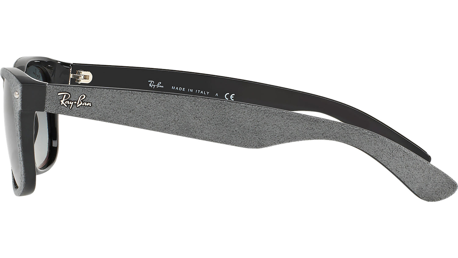 New Wayfarer RB2132 624171 black/top grey alcantara