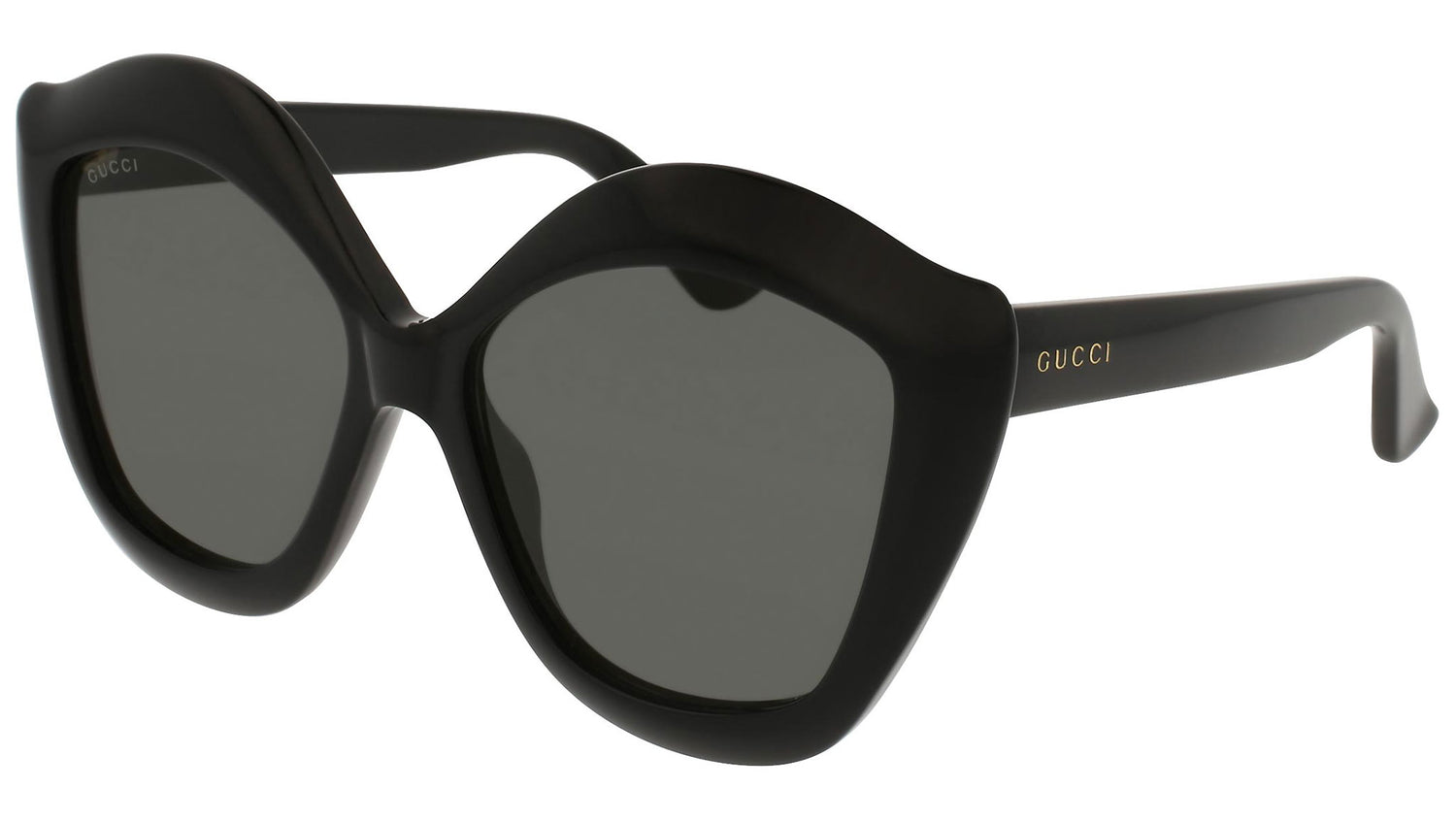 GG0117S shiny black and grey