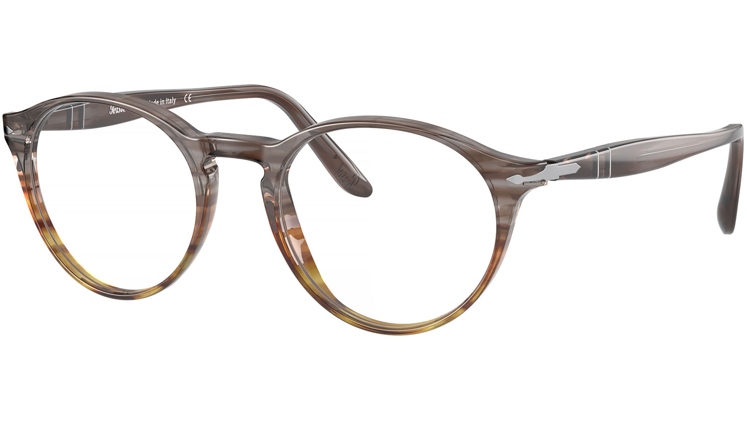 PO3092V striped grey and gradient brown