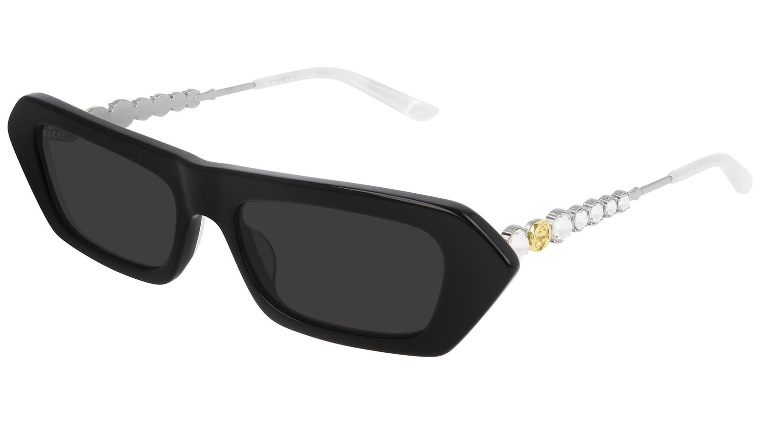 GG0642S shiny black and grey