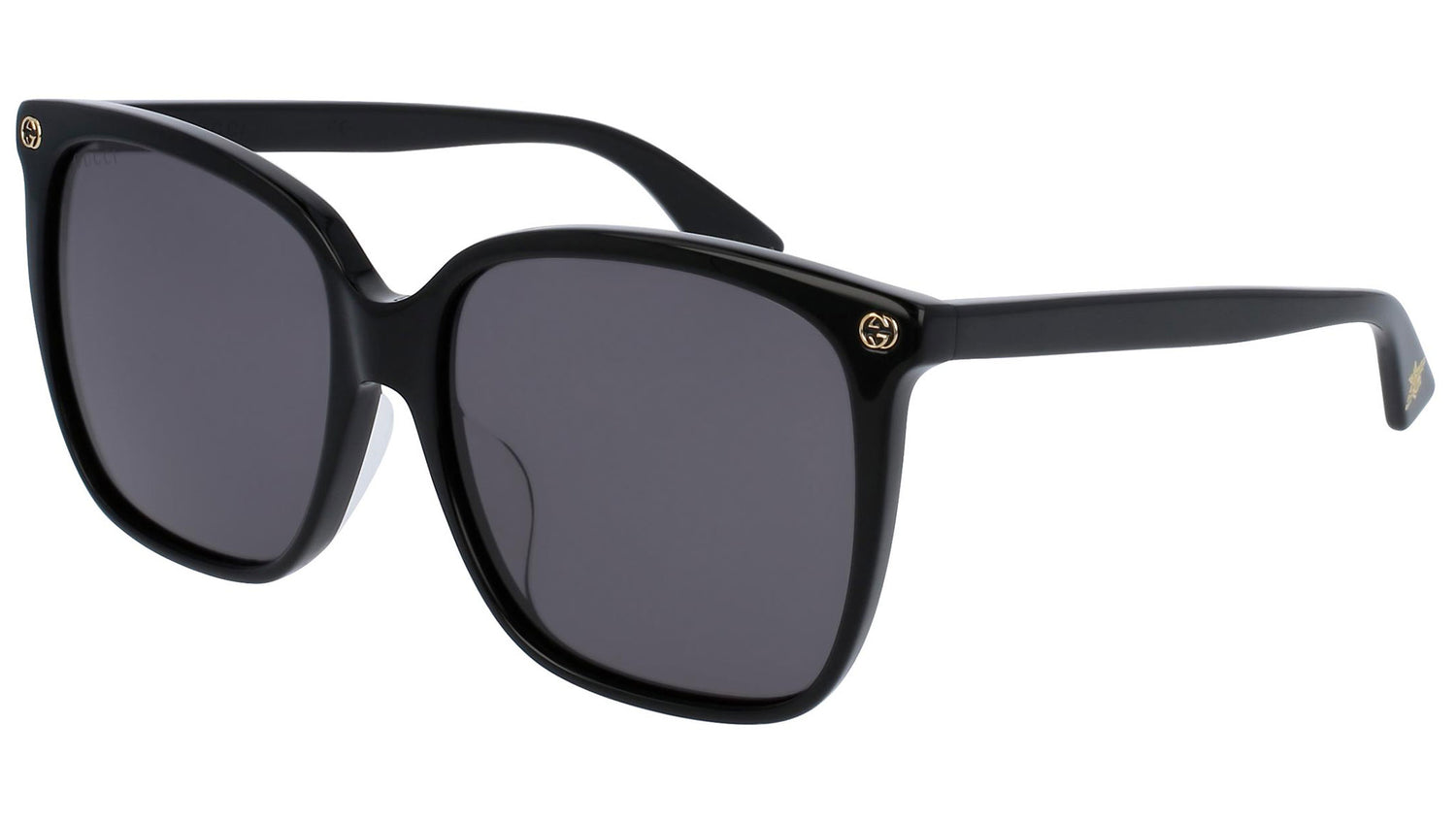GG0022SA shiny black and grey