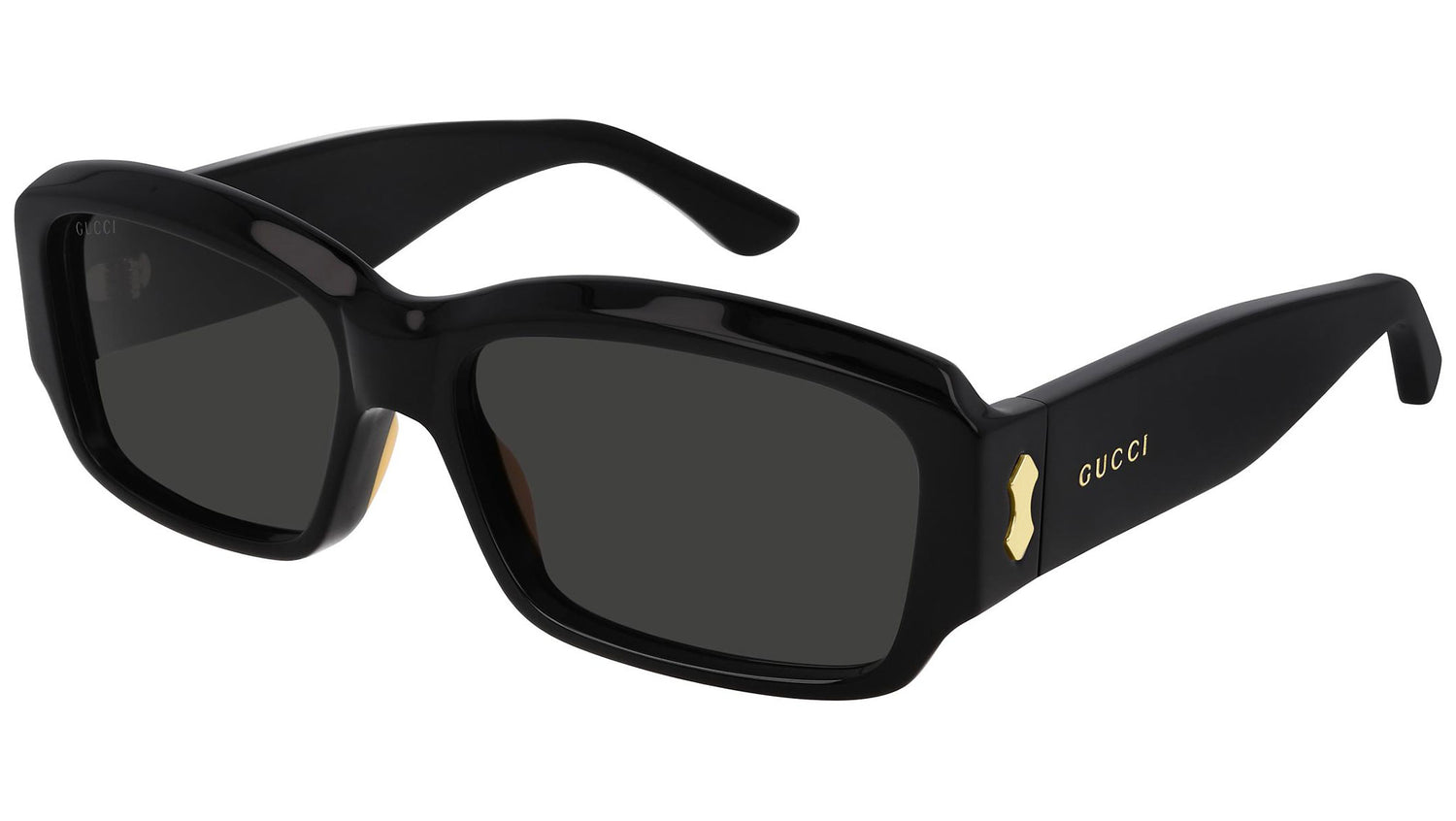 GG0669S shiny black and grey