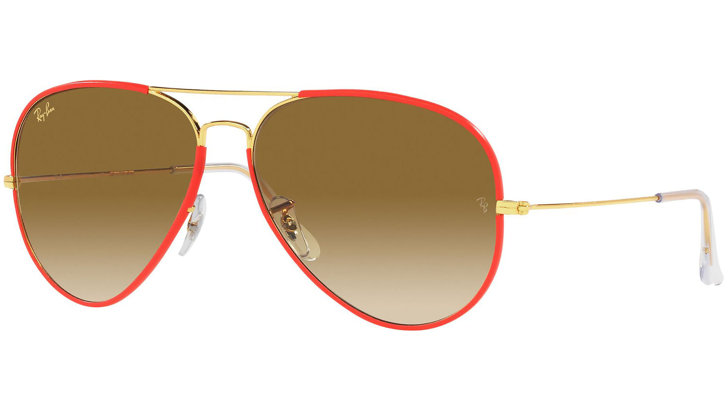 Aviator Full Color Legend RB3025JM 919651 Red Light Brown