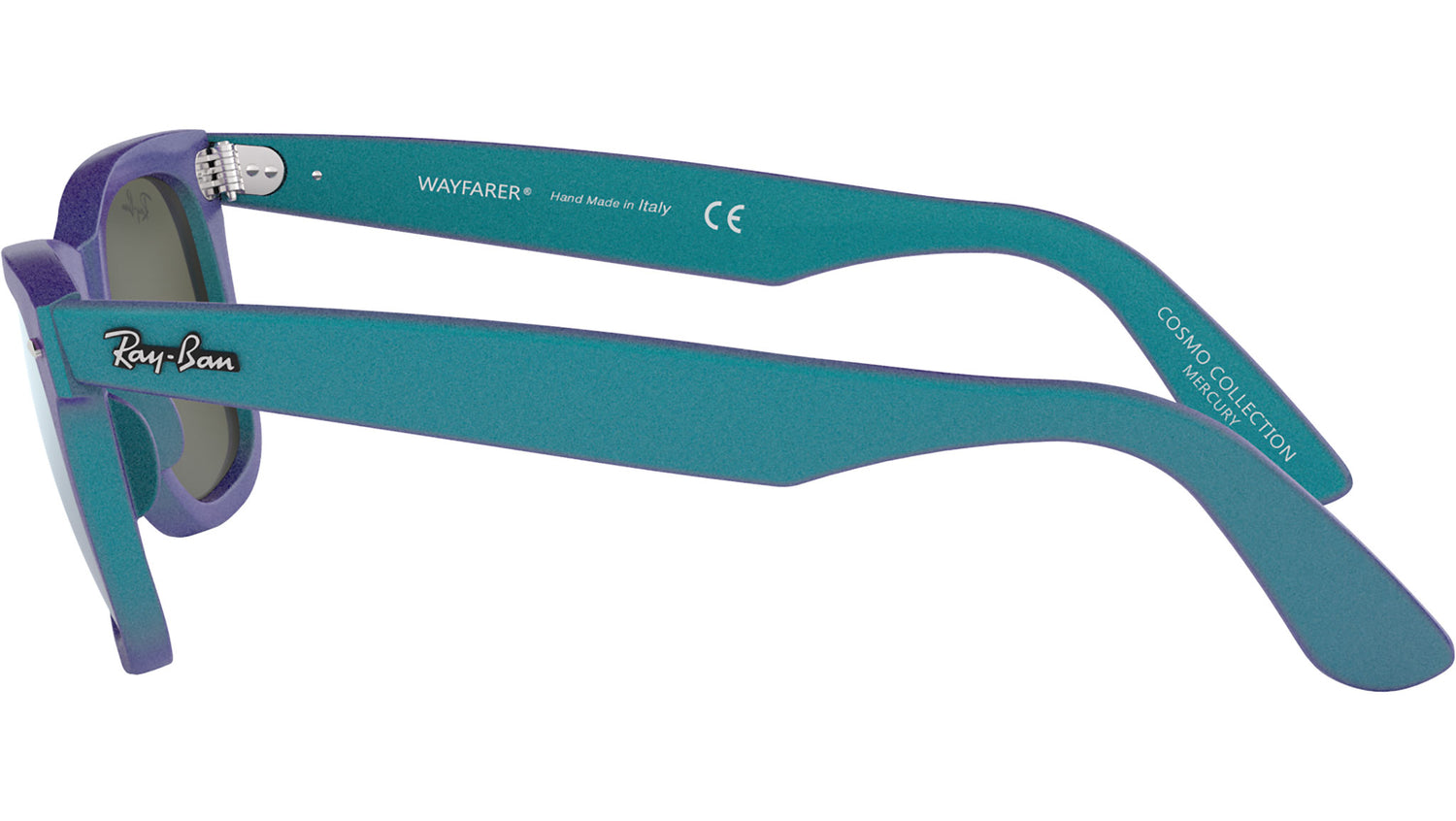 Wayfarer RB2140 611330 mettallic azure