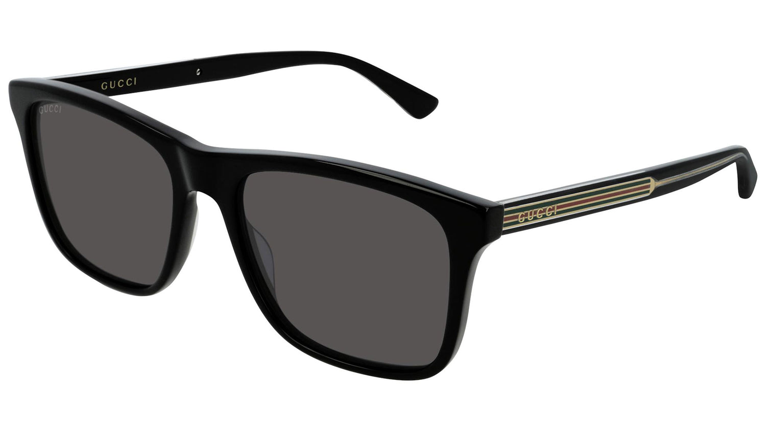 GG0381S shiny black and grey