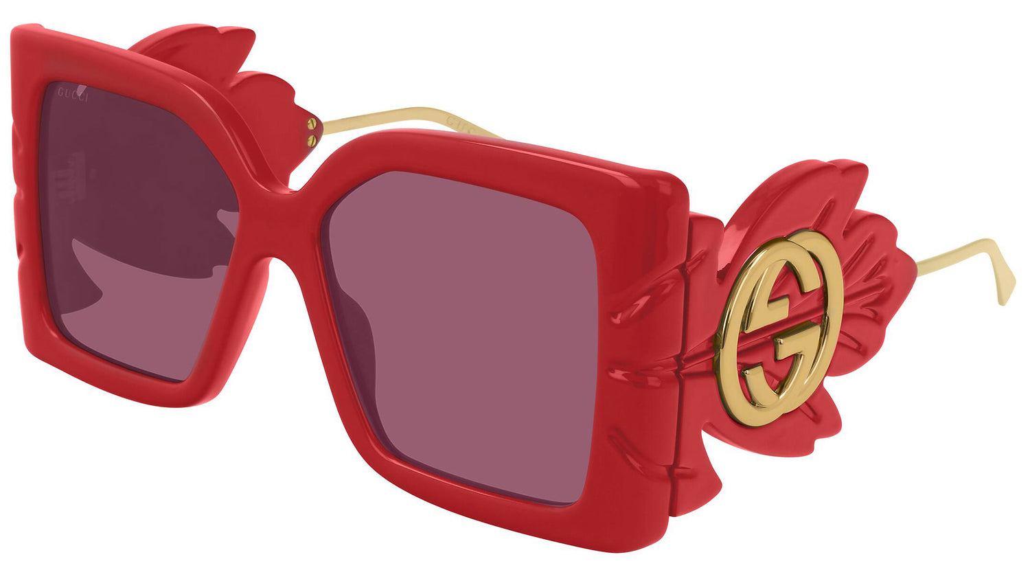 GG0535S shiny red and burgundy