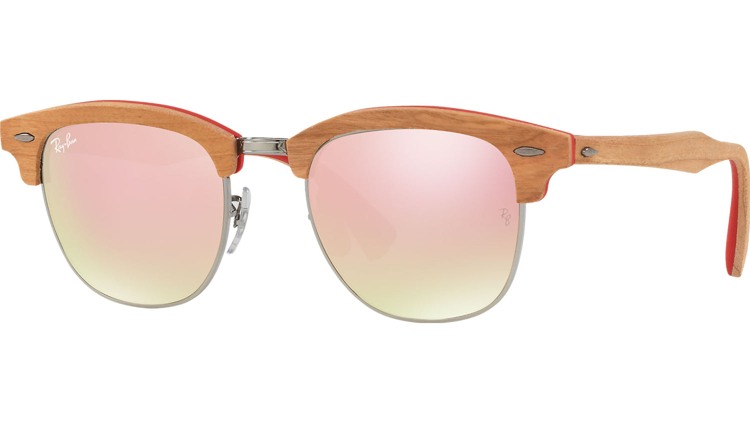 Clubmaster Wood RB3016M 12197O Gunmetal