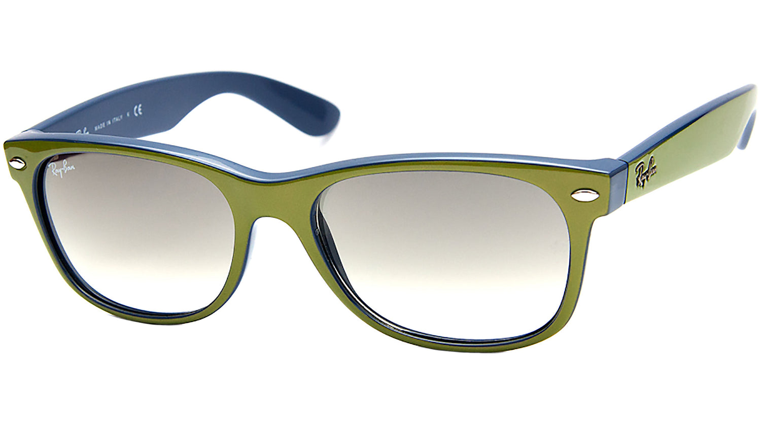 New Wayfarer RB2132 791/32 Green Blue