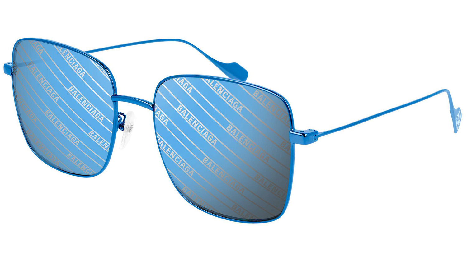 BB0087SK 007 transparent varnished blue