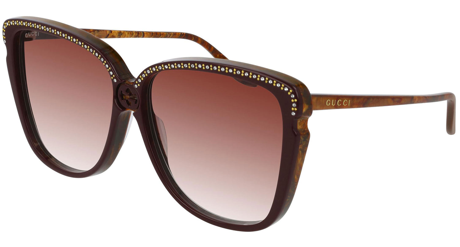 GG0709S 005 brown burgundy