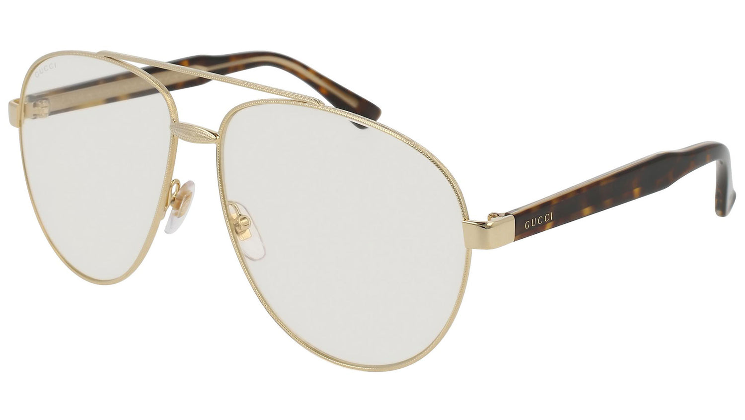 GG0054S shiny gold and clear