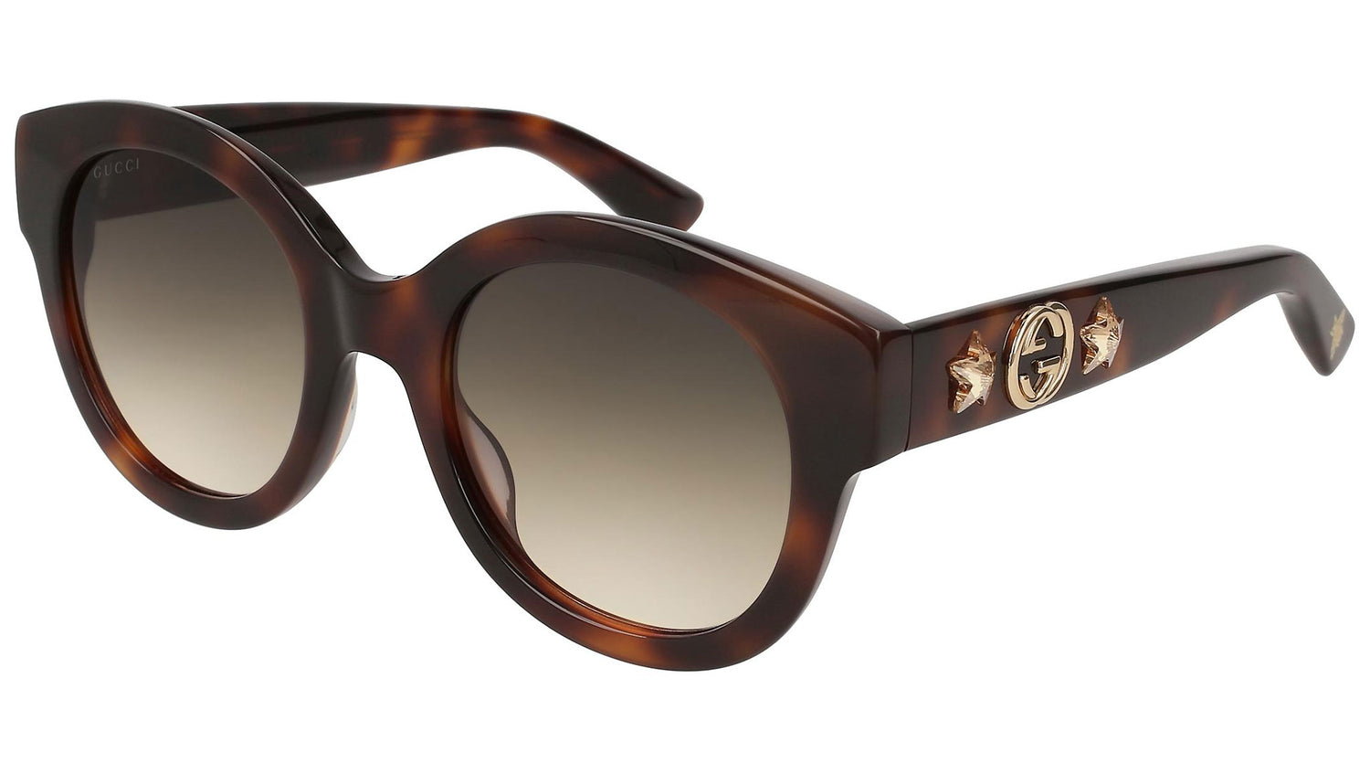GG0207S shiny tortoise and brown