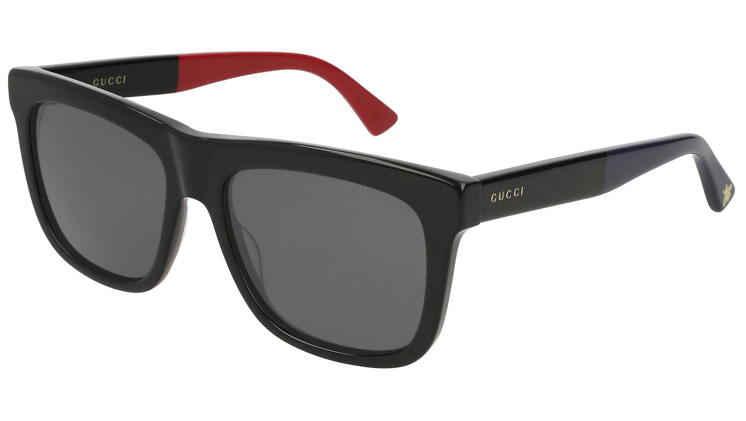 GG0158S shiny black and grey