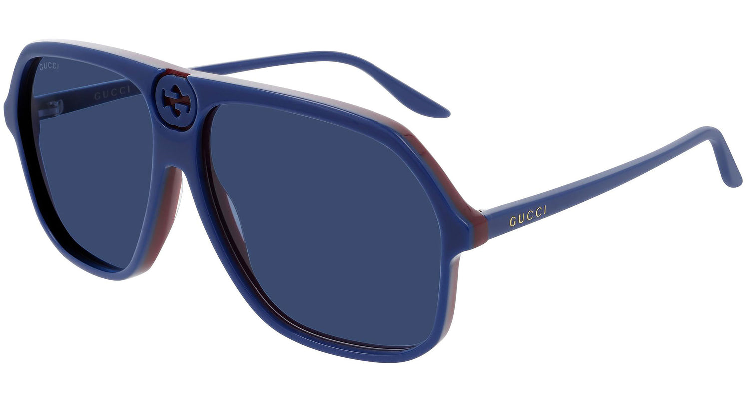 GG0734S 002 burgundy blue