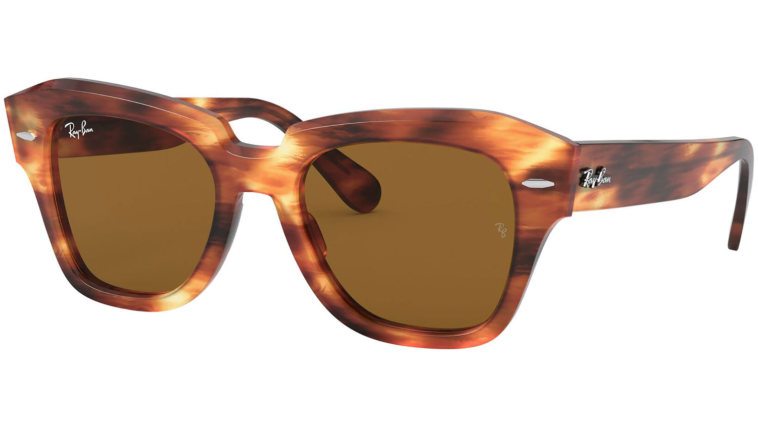 State Street RB2186 954/33 Striped Havana