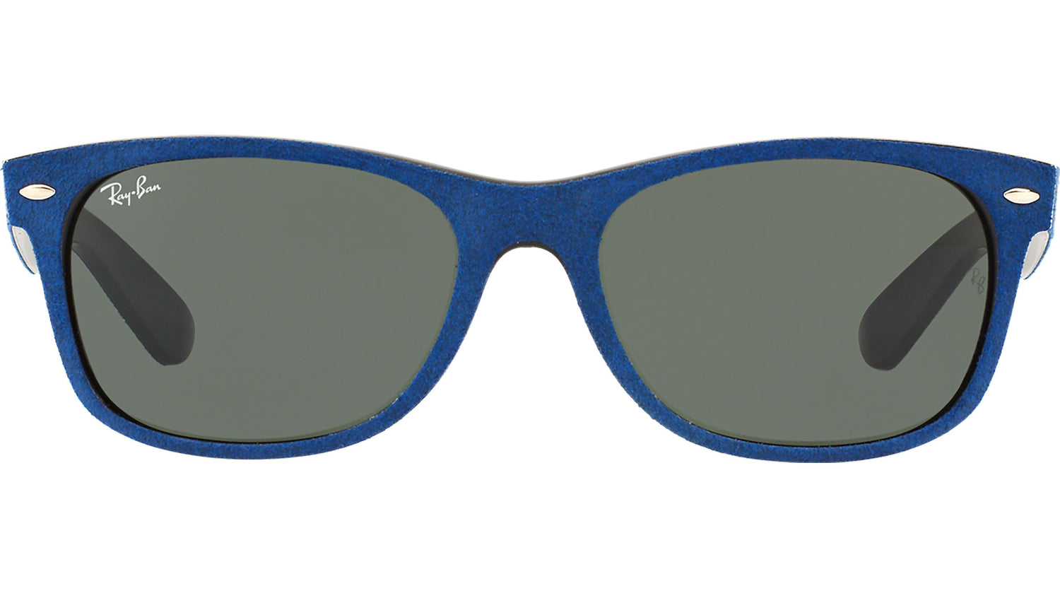 New Wayfarer RB2132 6239 black/top blue alcantara