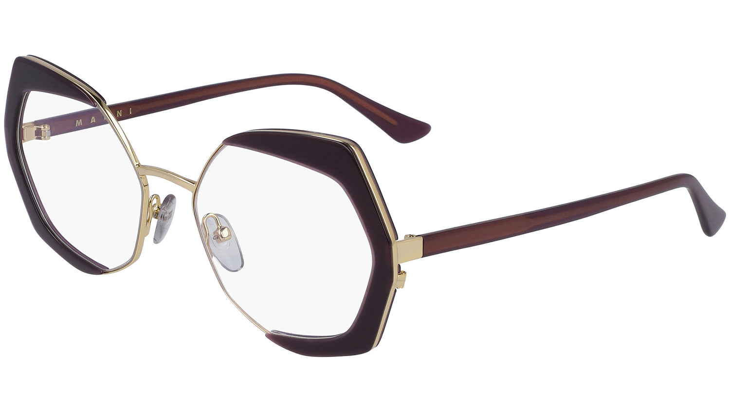 ME2628 513 shiny gold and solid purple