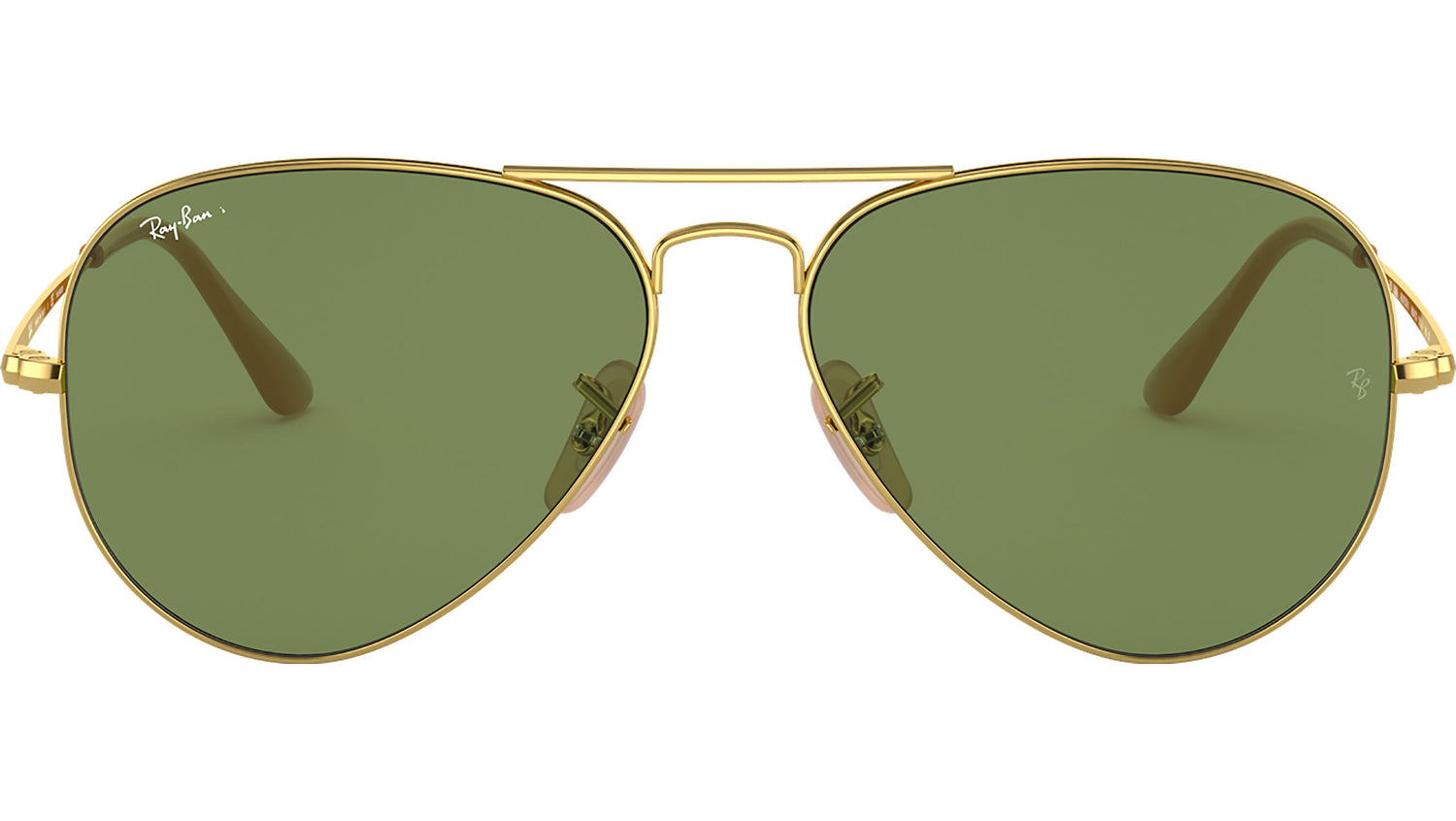 Aviator RB3689 gold green