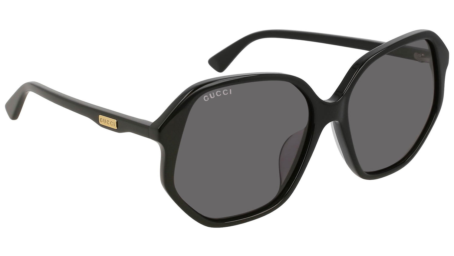 GG0258SA shiny black and grey