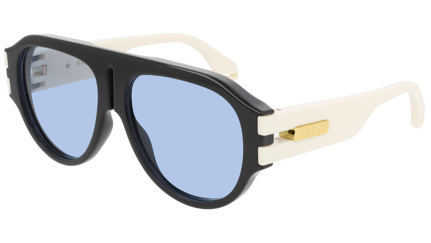 GG0665S shiny black and blue