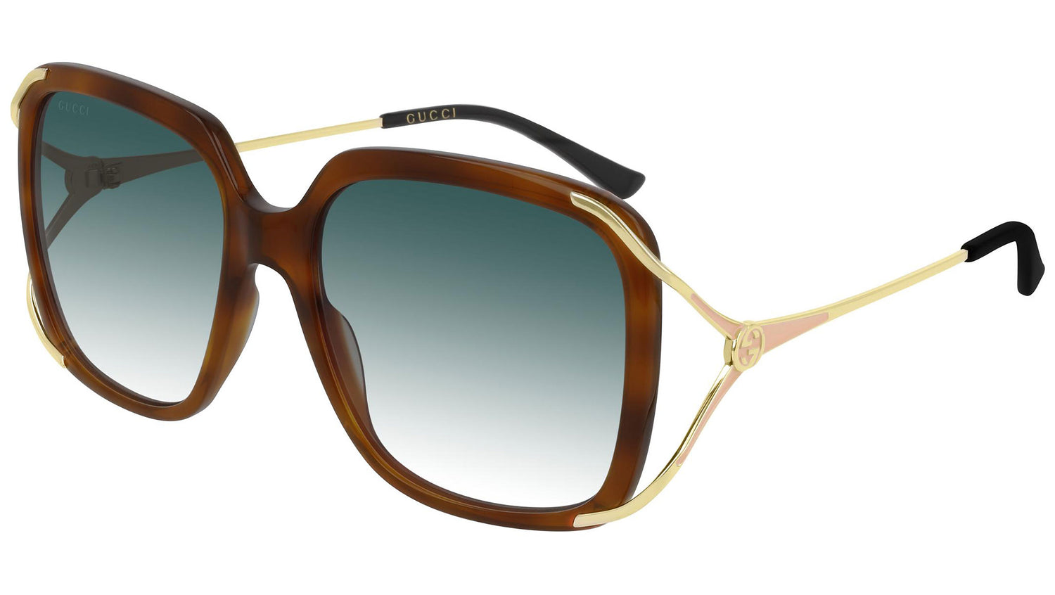 GG0647S yellow tortoise and green