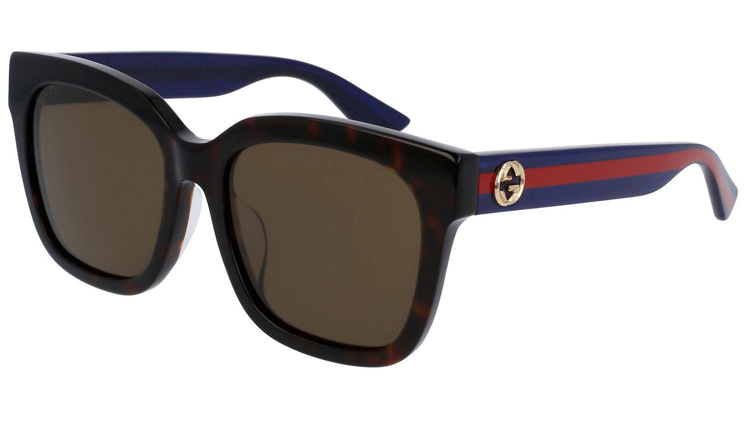 GG0034SA dark tortoise and brown