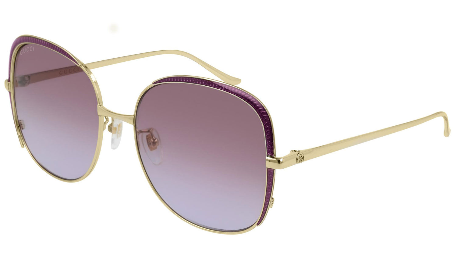 GG0400S violet gold and double burgundy/violet
