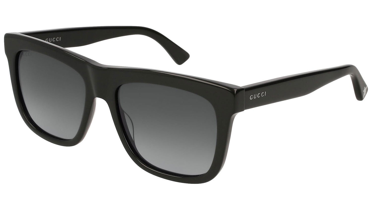 GG0158S shiny black and grey