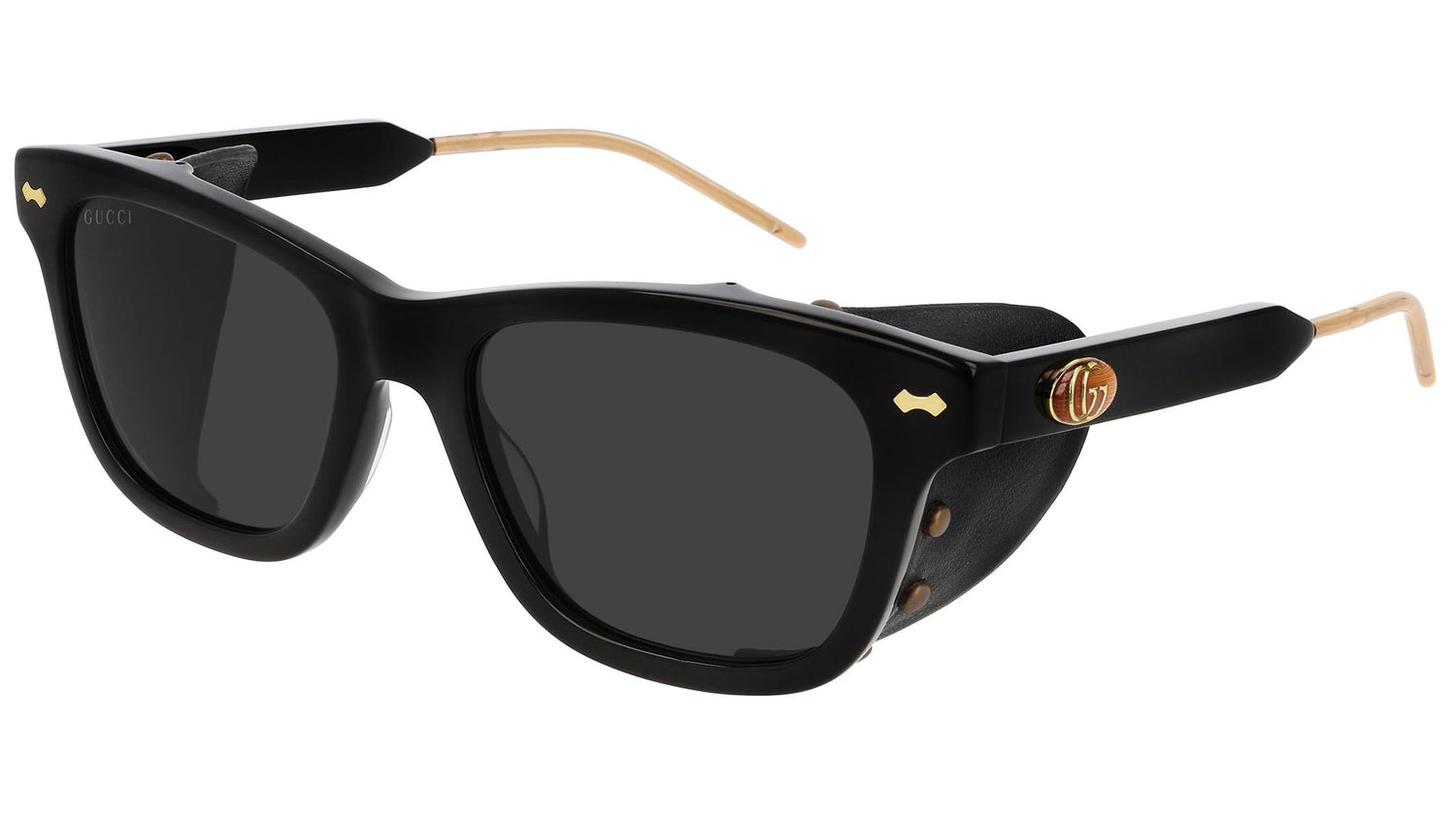 GG0671S shiny black and grey